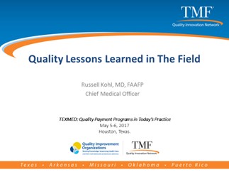 TM17 Lessons Learned Kohl Slides TM17 Lessons Learned Kohl Slides